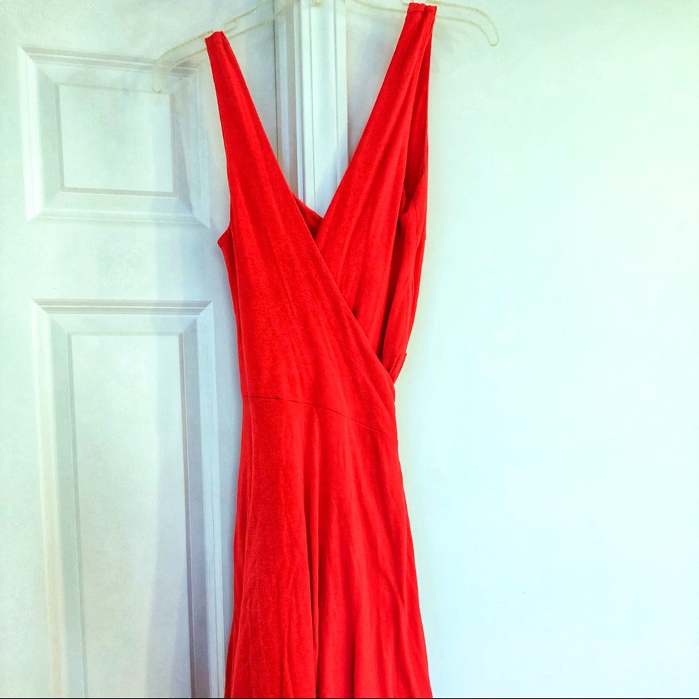 VS moda international red wrap dress - Picture 5 of 6